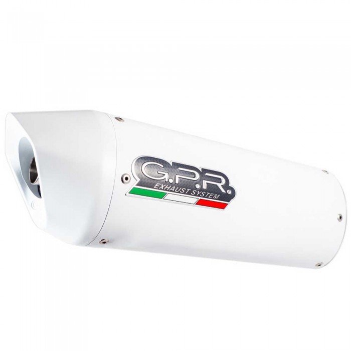 [해외]GPR EXHAUST SYSTEMS Albus 세라믹 인증 볼트온 머플러 9138137892 Glossy White / Glossy White