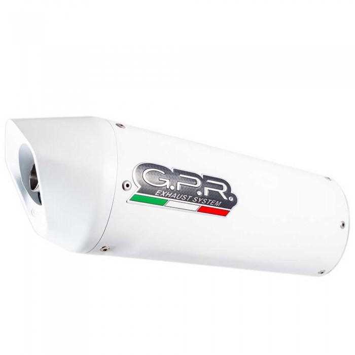 [해외]GPR EXHAUST SYSTEMS Albus 세라믹 인증 볼트온 머플러 9138137896 Glossy White / Glossy White