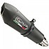 [해외]GPR EXHAUST SYSTEMS GP Evo4 Titanium Duke 890 L 21-22 Euro 5 인증된 슬립온 머플러 9138138005 Matt Black / Matt Black