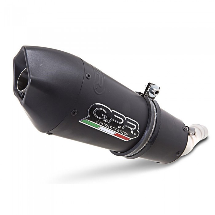 [해외]GPR EXHAUST SYSTEMS GPE Anniversary Titanium Multistrada 1200 10-14 인증된 슬립온 머플러 9138138131 Matt Black / Matt Black