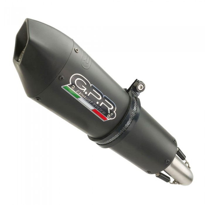 [해외]GPR EXHAUST SYSTEMS GP Evo4 Titanium Multistrada 1260 18-20 Euro 4 인증된 슬립온 머플러 9138138141 Matt Black / Matt Black