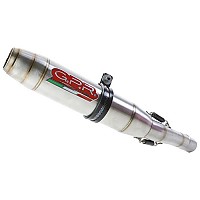 [해외]GPR EXCLUSIVE Deeptone Inox Ninja 300 R 12-16 Euro 3 CAT 전체 배기 시스템 형식 승인 9138138192 Silver / Silver