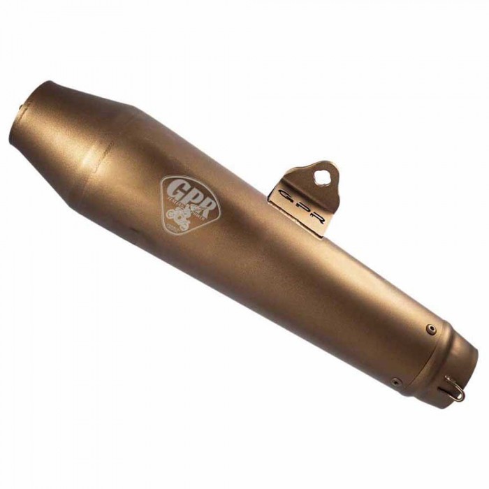 [해외]GPR EXHAUST SYSTEMS Ultracone Caf? Racer Silencer Without Link Pipe R 65 85-92 인증된 머플러 9138138386 Bronze / Bronze