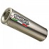 [해외]GPR EXHAUST SYSTEMS M3 내추럴 Titanium Full Line System Trident 660 21-22 Euro 5 CAT 승인된 머플러와 링크 파이프 9138138498 Silver / Silver