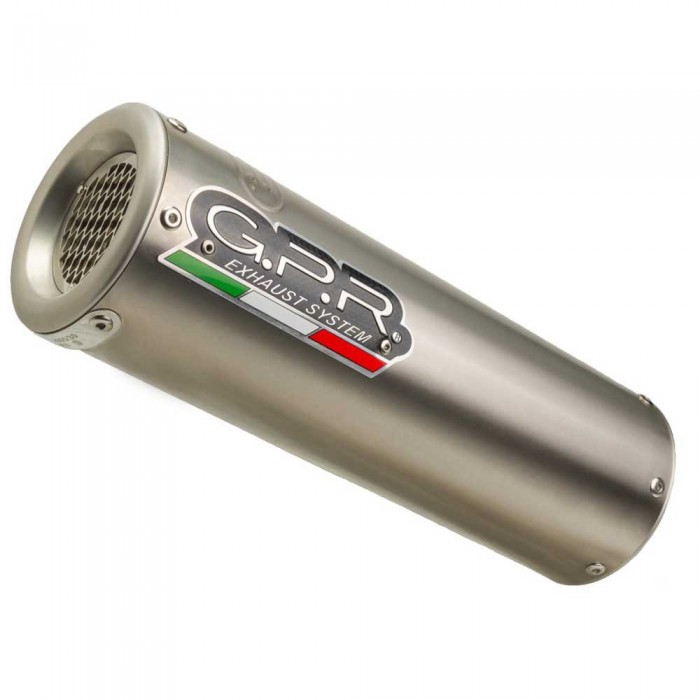 [해외]GPR EXHAUST SYSTEMS M3 내추럴 Titanium 풀 라인 System S 1000 RR 15-16 CAT 승인 9138138541 Silver / Silver