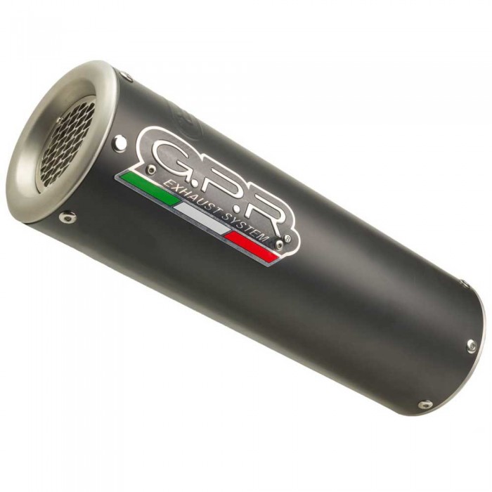 [해외]GPR EXHAUST SYSTEMS M3 Titanium 1000 XR 20-21 Euro 5 비인증 슬립온 머플러 9138138543 Matt Black / Silver