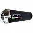 [해외]GPR EXHAUST SYSTEMS Evo4 Road Scarabeo 200 07-11 인증된 슬립온 머플러 9138138568 Matt Black / Silver