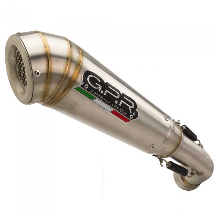 [해외]GPR EXHAUST SYSTEMS 파워cone Evo SMR 125 4T 11-13 인증된 슬립온 머플러 9138138691 Silver / Silver