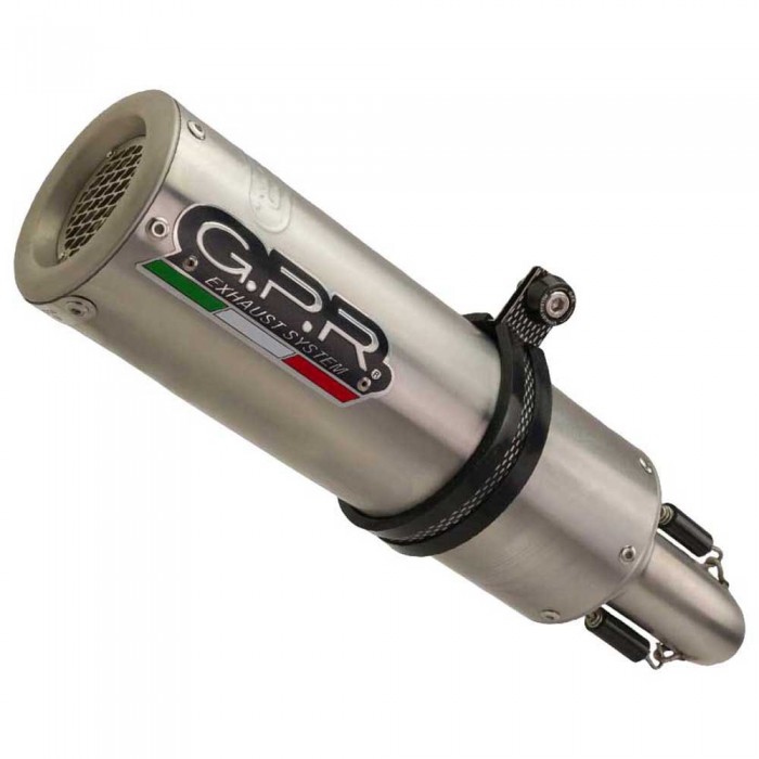 [해외]GPR EXHAUST SYSTEMS M3 Inox High Level Trident 660 21-22 Euro 5 CAT 전체 배기 시스템 형식 승인 9138138714 Silver / Silver