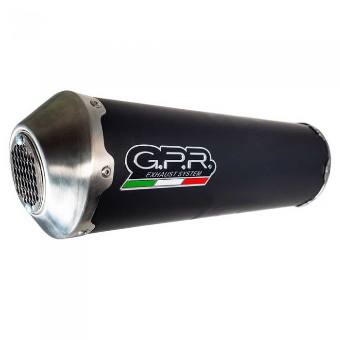 [해외]GPR EXHAUST SYSTEMS Evo4 Road Sportcity 250 IE 06-07 CAT 전체 배기 시스템 형식 승인 9138138749 Matt Black / Silver