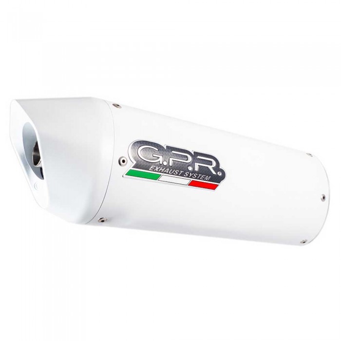 [해외]GPR EXHAUST SYSTEMS Albus 세라믹 인증 볼트온 머플러 9138138854 Glossy White / Glossy White