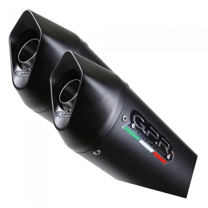 [해외]GPR EXHAUST SYSTEMS Furore Nero 인증 볼트온 머플러 9138138859 Matt Black / Matt Black