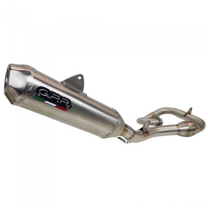 [해외]GPR EXHAUST SYSTEMS Pentacross Inox SX-F 450 19-20 With dB Killer FIM 전체 배기 시스템 형식 승인 9138138980 Silver / Silver