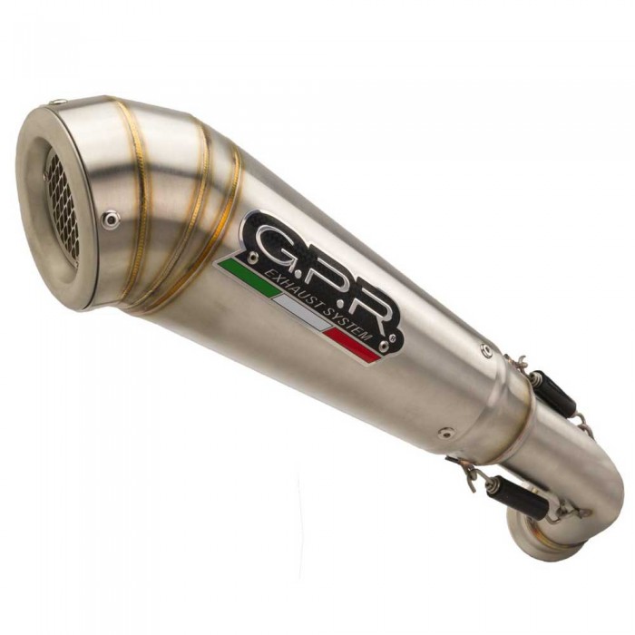 [해외]GPR EXHAUST SYSTEMS 파워cone Evo Duke 21-22 Euro 5 890 L 인증된 슬립온 머플러 9138139056 Silver / Silver