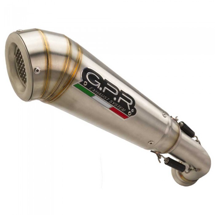 [해외]GPR EXHAUST SYSTEMS 파워cone Evo TRX 400 Sportrax EX 04-08 인증된 슬립온 머플러 9138139172 Silver / Silver