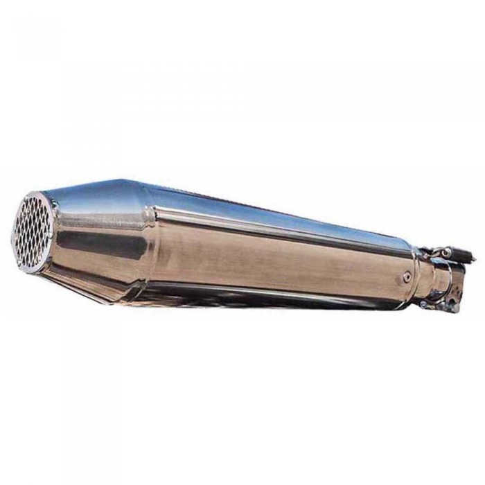 [해외]GPR EXHAUST SYSTEMS Ultracone Inox Caf? Racer Silencer Without Link Pipe TT 600 R 98-04 인증된 머플러 9138139185 Silver / Silver