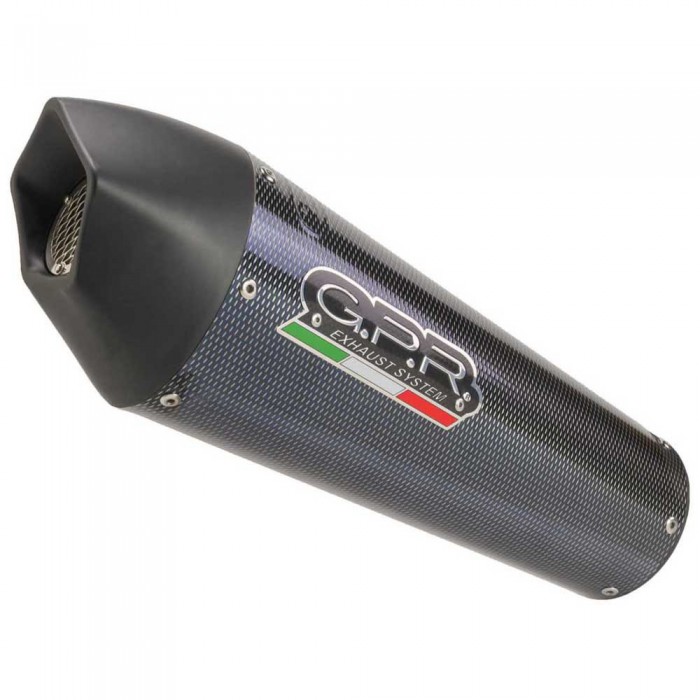 [해외]GPR EXHAUST SYSTEMS GP Evo4 Poppy Versys 1000 IE 19-20 Euro 4 인증된 슬립온 머플러 9138139271 Carbon / Matt Black