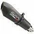 [해외]GPR EXHAUST SYSTEMS GP Evo4 Titanium V-Strom DL 1000 17-19 Euro 4 인증된 슬립온 머플러 9138139403 Matt Black / Matt Black