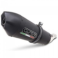 [해외]GPR EXHAUST SYSTEMS GPE Anniversary 티타늄 슬립온 머플러 V-Strom DL 1000 14-16 유로 3 승인 9138139406 Matt Black / Matt Black