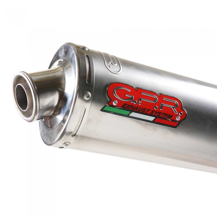 [해외]GPR EXHAUST SYSTEMS Tondo/라운드 Inox 인증 볼트온 머플러 9138139800 Silver / Silver