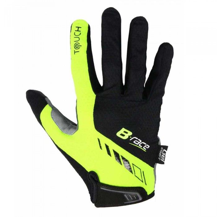 [해외]B-RACE Bump Gel Pro 장갑 1138165392 Black / Lime