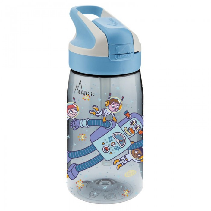 [해외]LAKEN Tritan 450ml 정상회담 모자 주니어 4138048936 Space Robot