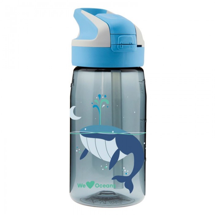 [해외]LAKEN 서밋 캡 주니어 Tritan 450ml 4138048938 Whale