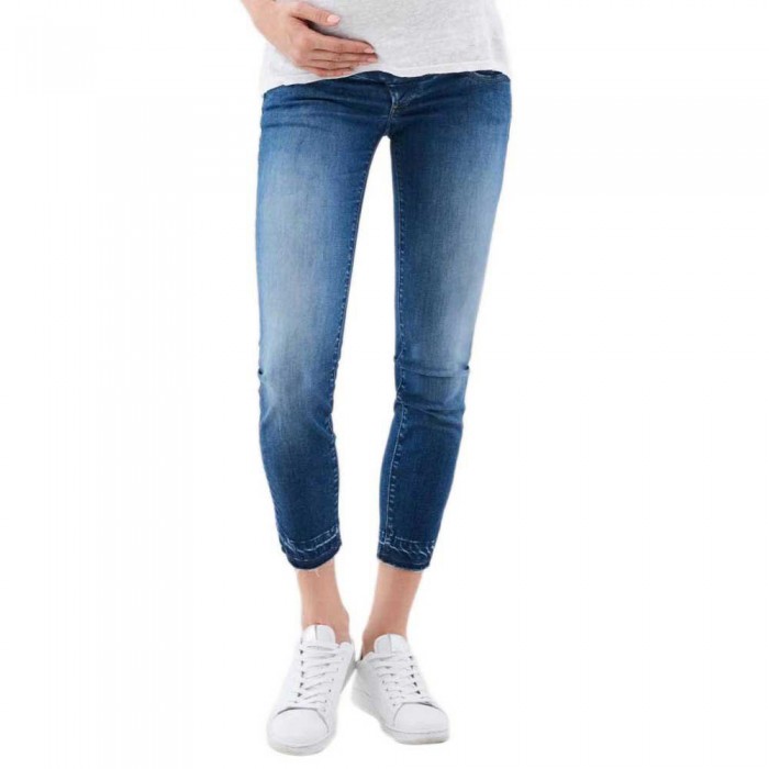 [해외]SALSA JEANS Hope Rinse Maternity Capri 청바지 137862216 Blue