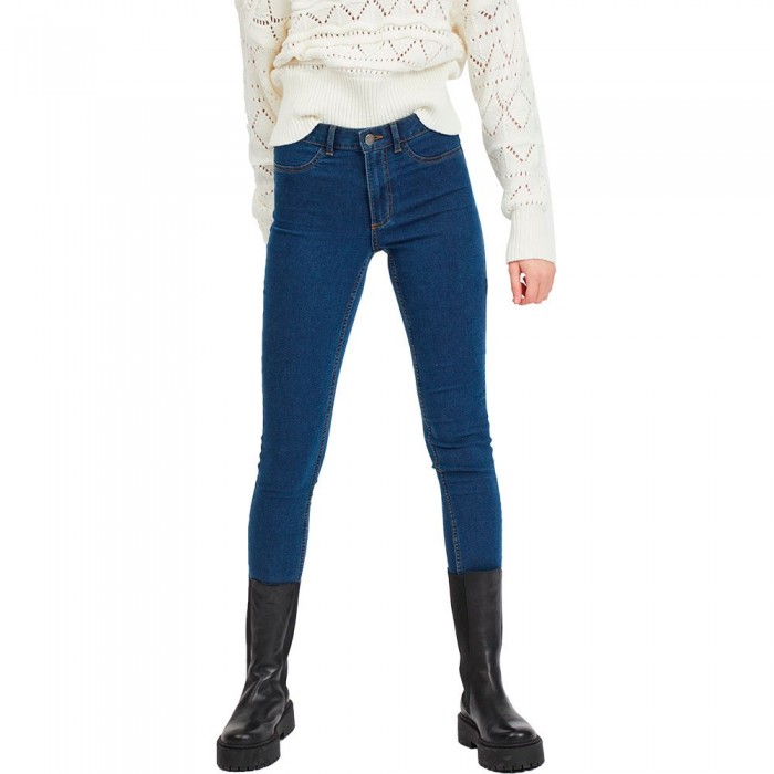 [해외]VILA Jeggy Ana 제깅스 138118390 Medium Blue Denim