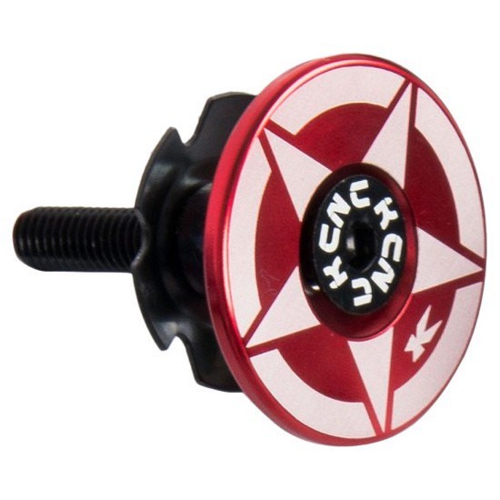 [해외]KCNC 거미 Star Headset Cap Kit II 1 1/8 1137567154 Red