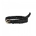 [해외]PIECES 벨트 Avery Leather Braided Slim 138094865 Black