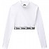 [해외]디키즈 Petersburg Crop 긴팔 하이넥 티셔츠 14138164718 White