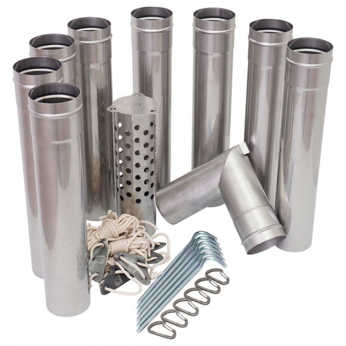 [해외]노르디스크 튜브 Torden Chimney Pipe Set 4137942593 Silver