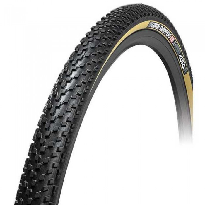 [해외]TUFO Swampero Tubeless 700C x 40 단단한 그래블 타이어 1138140799 Black / Brown