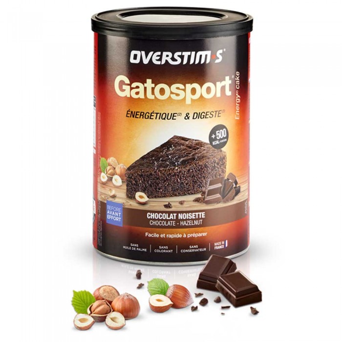 [해외]OVERSTIMS 초콜릿헤이즐넛 Gatosport 400g 4138006526 Clear