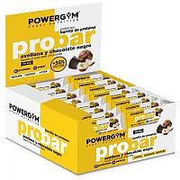 [해외]POWERGYM 프로bar 50g 16 단위 어두운 초콜릿 그리고 개암 에너지 바 상자 4138050063 Yellow