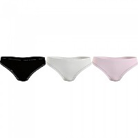 [해외]타미힐피거 Microfiber 끈팬티 3 단위 138171351 Black / Ivory / Pale Pink