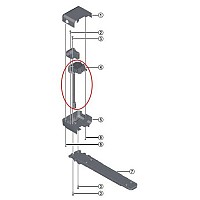 [해외]시마노 배터리 장착 하네스 E-6000A E 600B 4137149663 Black