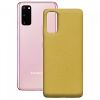 [해외]KSIX 실리콘 커버 Samsung Galaxy S20 138070045 Yellow