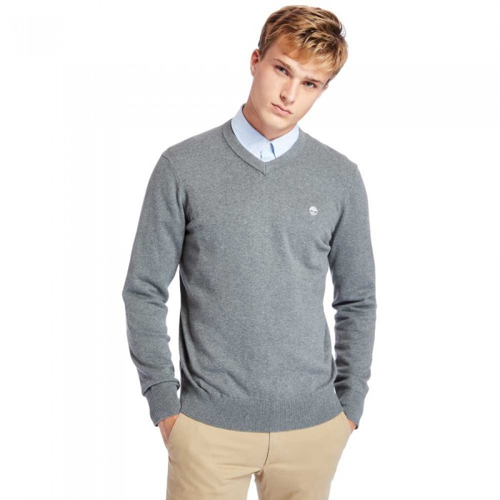 [해외]팀버랜드 Williams River Cotton Regular 스웨터 137628266 Dark Grey Heather