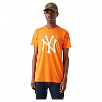 [해외]뉴에라 MLB Seasonal 팀 로고 New York Yankees 반팔 티셔츠 138207506 Orange