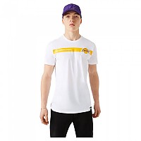 [해외]뉴에라 NBA 팀 로고 Los Angeles Lakers 반팔 티셔츠 138207524 Optic White