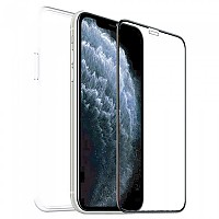[해외]MUVIT 덮개 Pack Apple IPhone SE/8/7 Case Glass 소프트 And Tempered Glass 137811389 Clear
