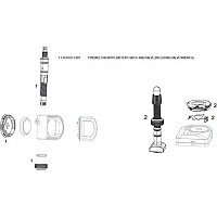 [해외]쿼크 배터리 해치+밸브 TyreWiz 집p 3Zero Moto 12137785259 Black