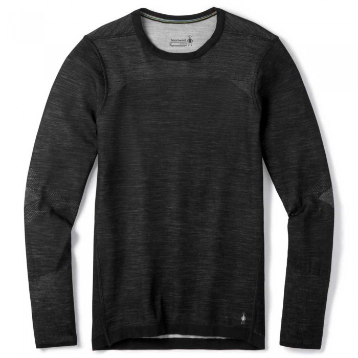 [해외]스마트울 Intraknit Merino 200 Crew 긴팔 베이스 레이어 1137108930 Black / White