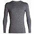 [해외]아이스브레이커 200 Oasis Merino 긴팔 베이스 레이어 9137245543 Gritstone Heather