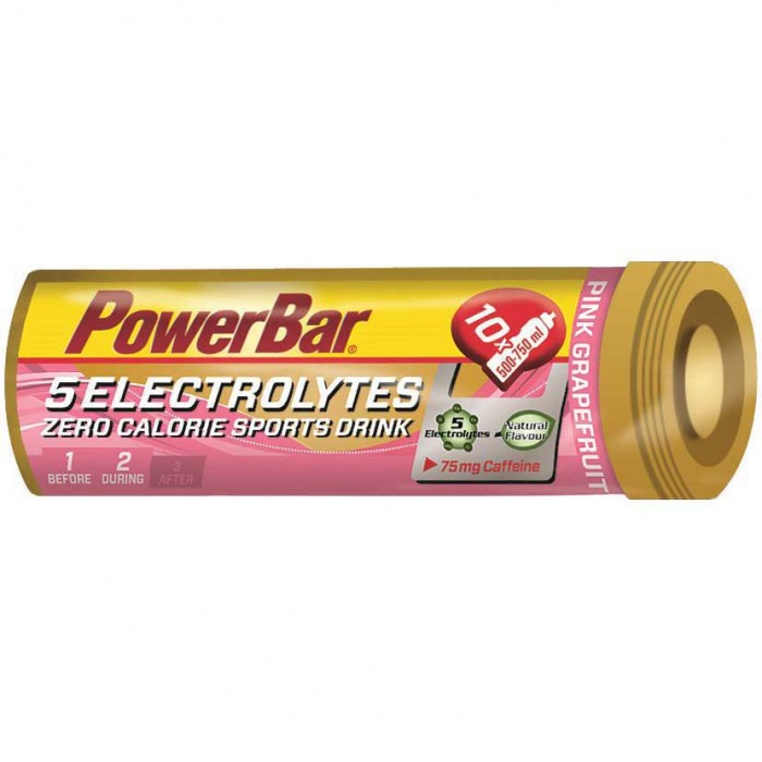 [해외]파워바 정제 핑크 자몽 / 카페인 5 Electrolytes 4136985295 Orange