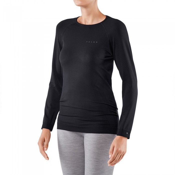 [해외]FALKE Maximum Warm Comfort 긴팔 베이스 레이어 4137285869 Black