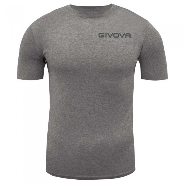 [해외]GIVOVA Corpus 2 반팔 베이스 레이어 4138127302 Dark Grey Melange