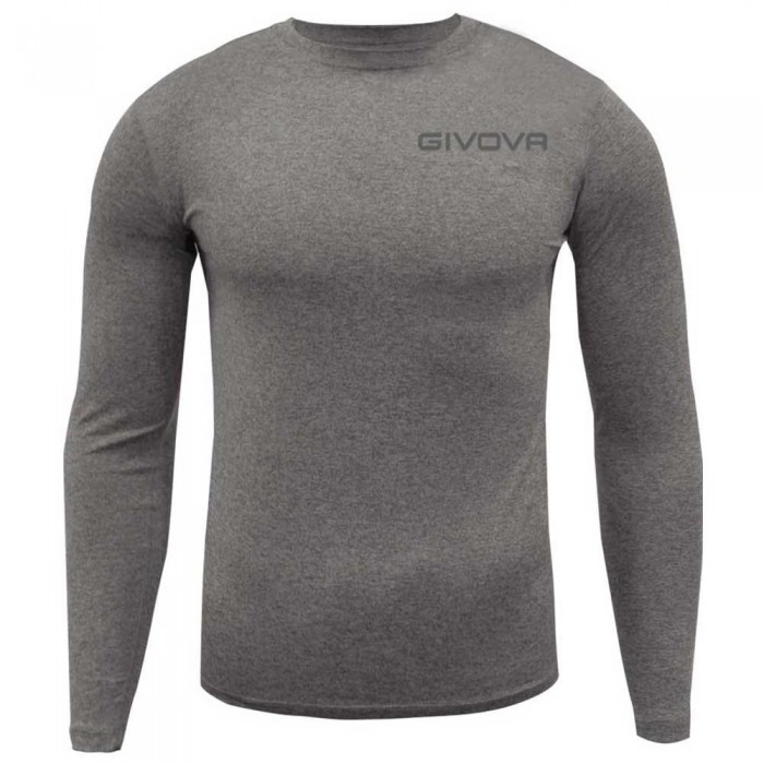 [해외]GIVOVA Corpus 3 긴팔 베이스 레이어 4138167794 Dark Grey Melange